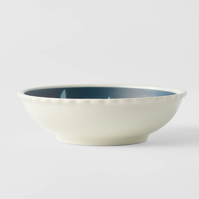 Neko & Nichiyo Viola Bowl – Japanese Cat & Mouse Ceramic Bowl 500ml | Made in Japan