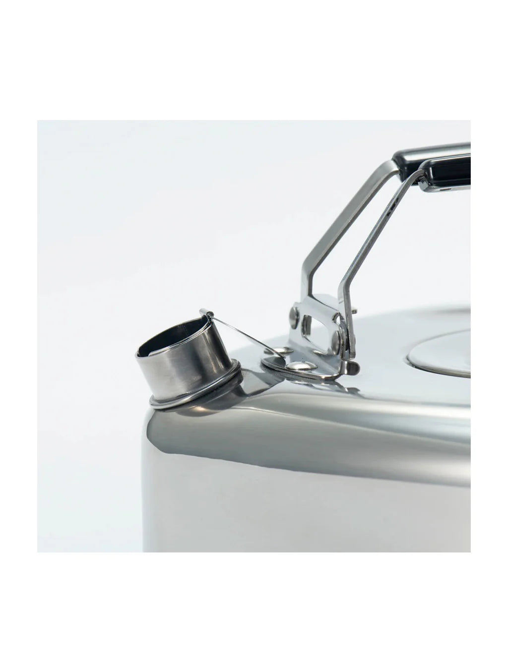 Cube Kettle | Flat Stainless Steel Camping Kettle 2.8L | Made in Japan