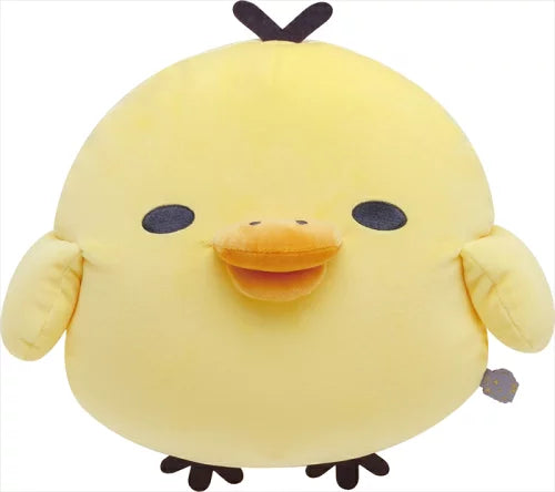 San-X Kiiroitori Super Mochimochi Pillow - Rilakkuma Dozing with You