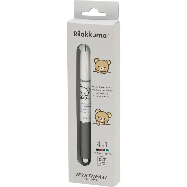 San-X Rilakkuma White Jetstream 4&1 Multi Pen+Pencil