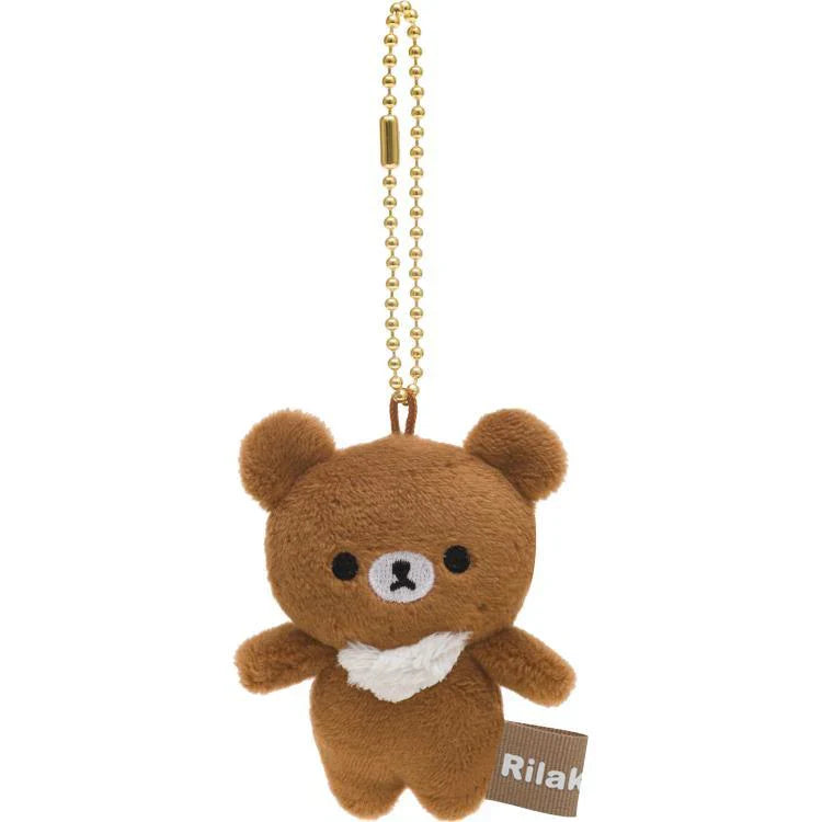 San-X Chairoikoguma Mini Plush Toy Cleaner - Rilakkuma