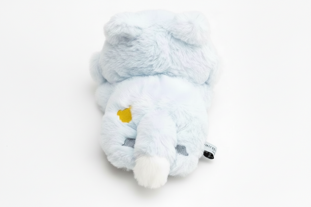 San-X AoKogu no Otomari Lap Plush Toy - Rilakkuma Blue Wolf (Aokogu's Sleepover)