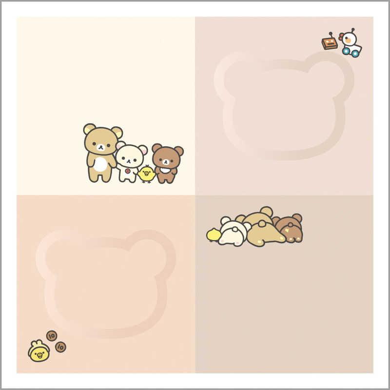San-X Rilakkuma Palette Sticky Notes