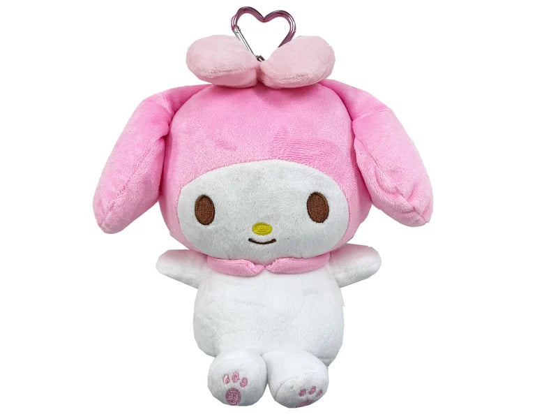 Sanrio My Melody Plush Pouch (With Carabiner)