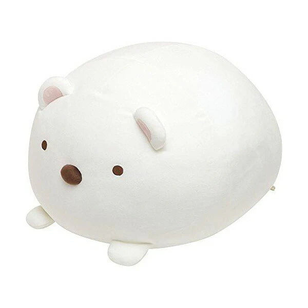 San-X Shirokuma Polar Bear Super Mochimochi Daifuku Cushion - Sumikko Gurashi M