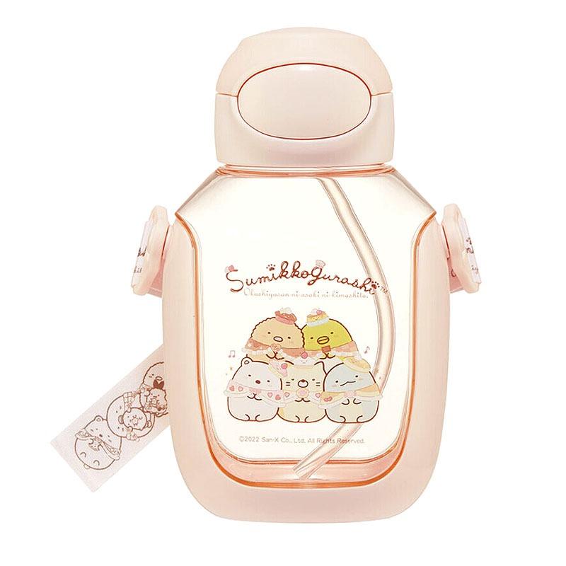 San-X Sumikko Gurashi One Push Straw Bottle 530ml