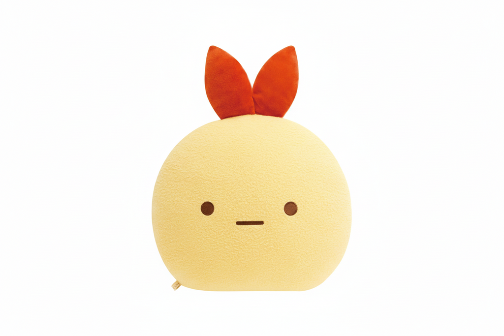 San-X Ebiten's Tail Super Mochimochi Cushion Plush - Sumikko Gurashi Angelic Ebiten Idol