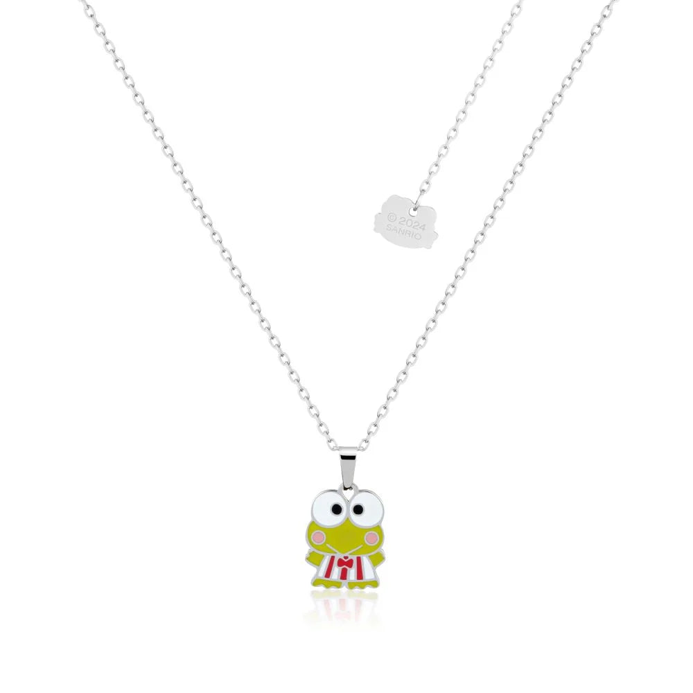 Sanrio Keroppi Necklace - Silver