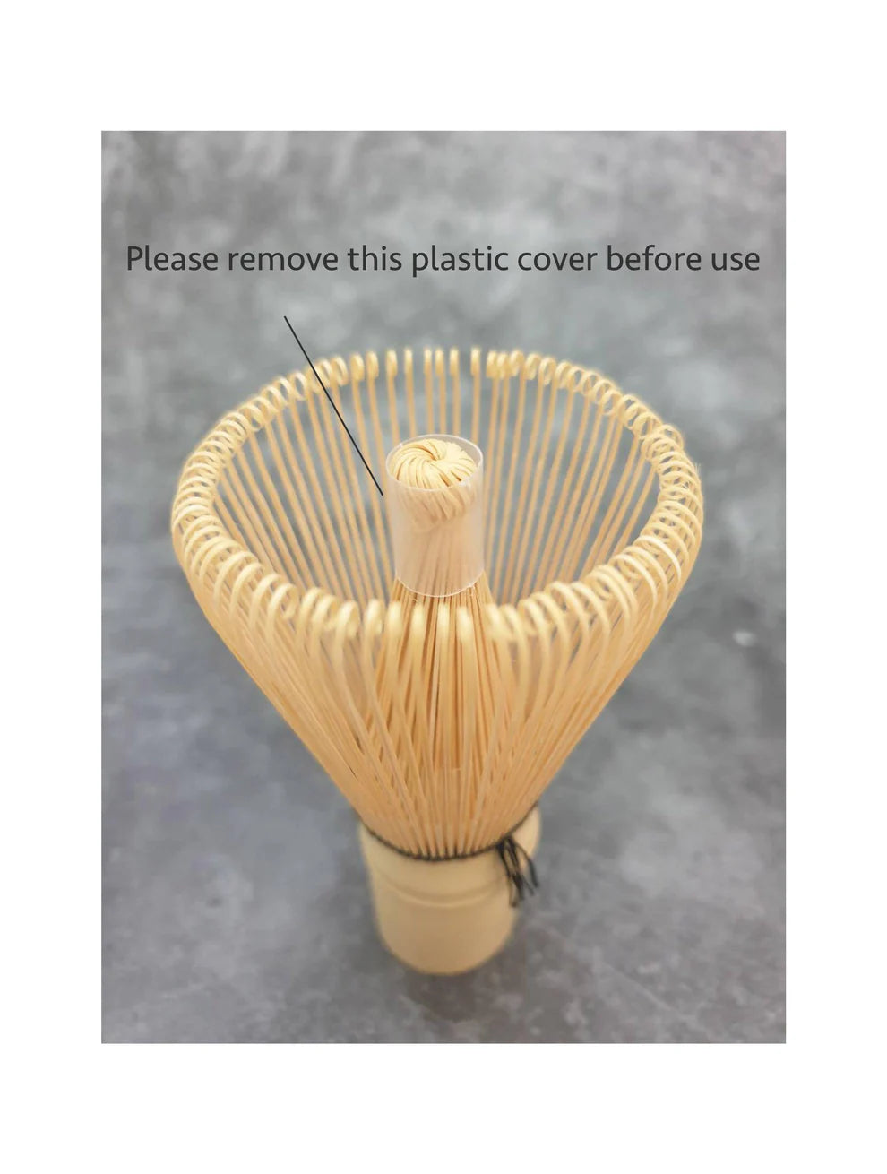 Bamboo Matcha Whisk & Scoop Set - 120 Prong Tea Whisk