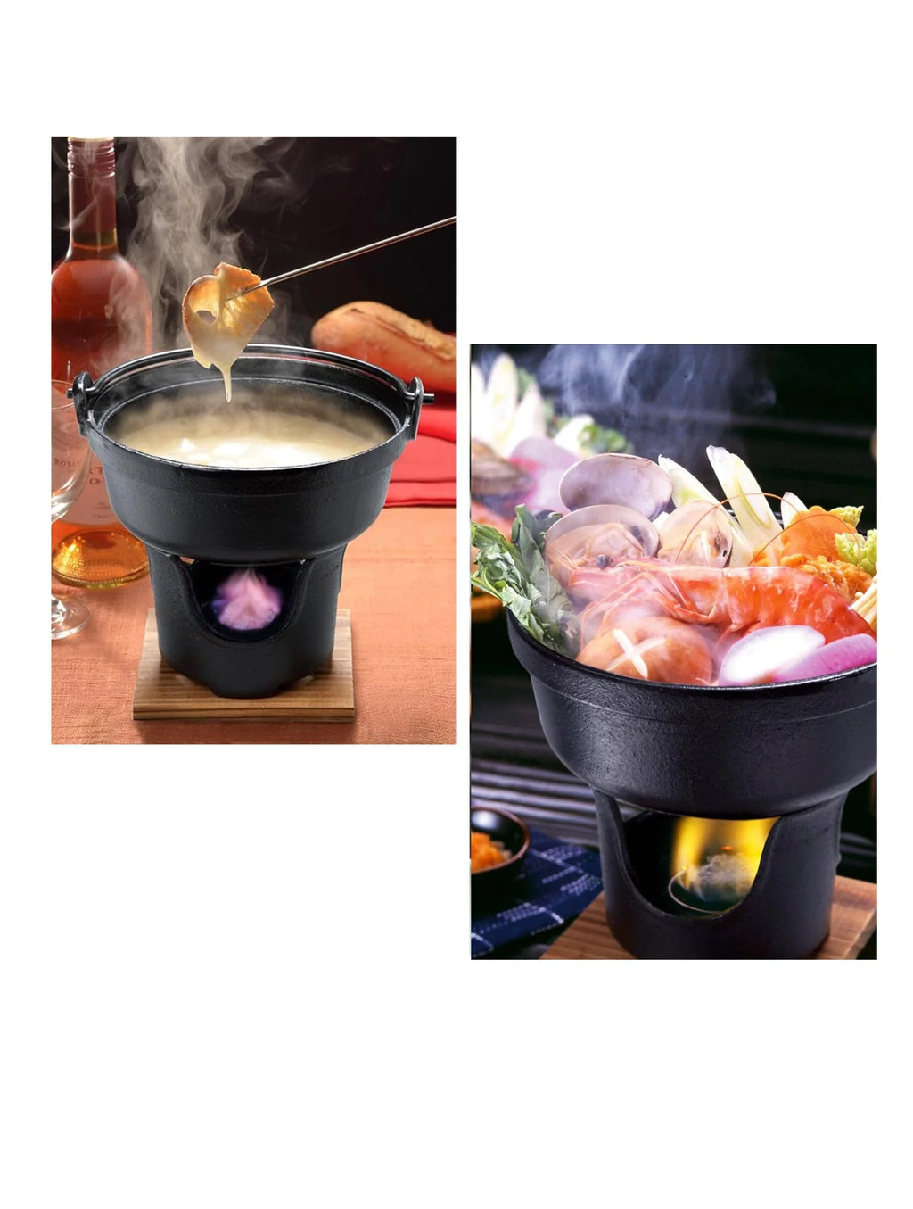 IRORI Nabe Cast Iron Japanese Hot Pot Set - 16cm