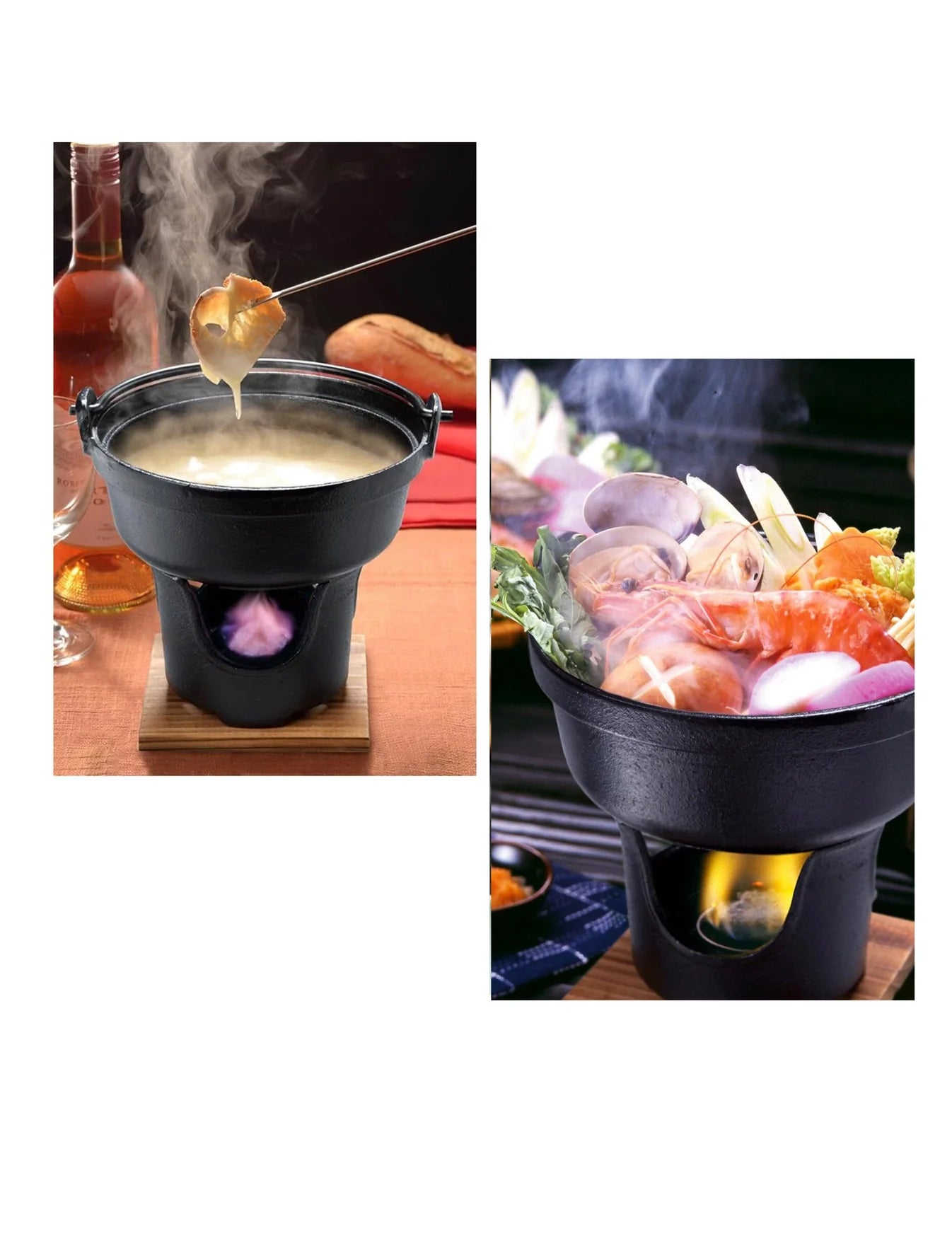 IRORI Nabe Cast Iron Japanese Hot Pot Set - 16cm