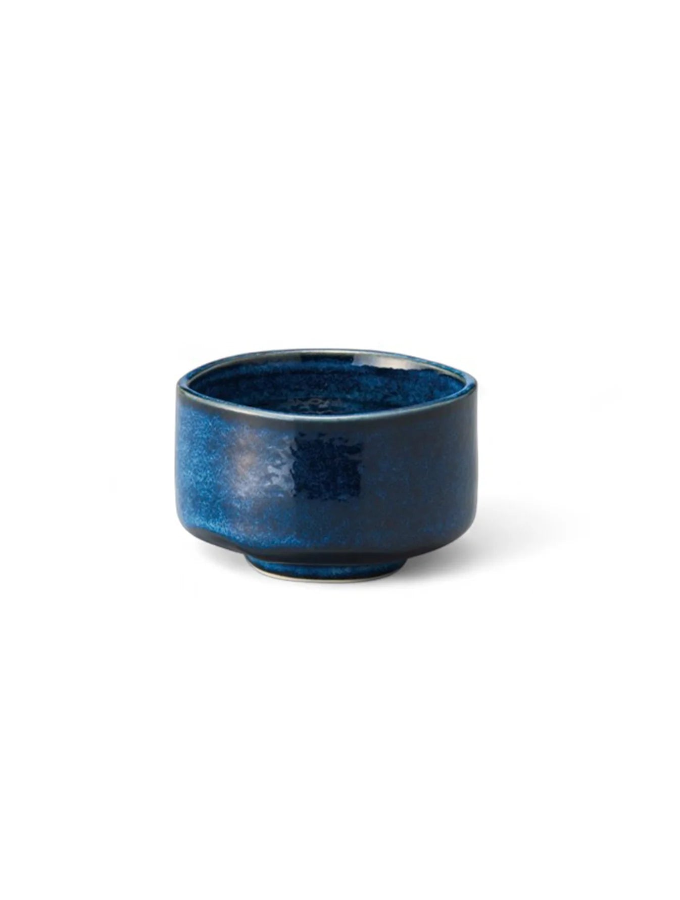 Kinyou Blue Matcha Bowl - Authentic Japanese Ceramic Chawan