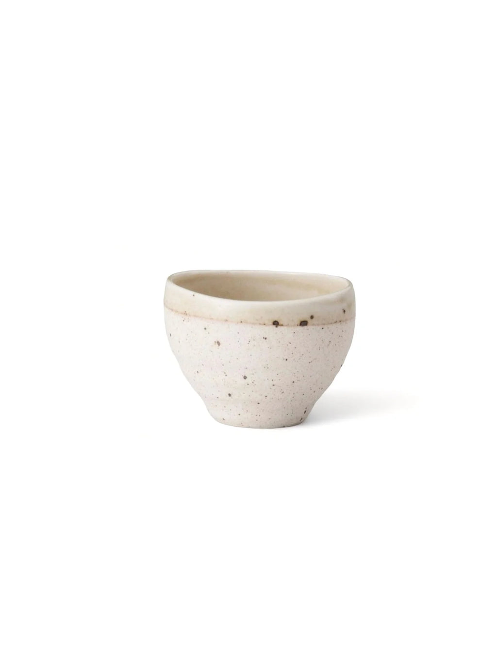 Rokuro Hiwa Beige Teacup – Japanese Ceramic Tea Cup | Made in Japan