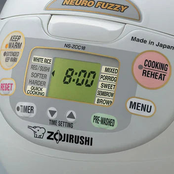 Zojirushi Neuro Fuzzy Rice Cooker 10-Cup NS-ZAQ18 | Made in Japan | AU Model