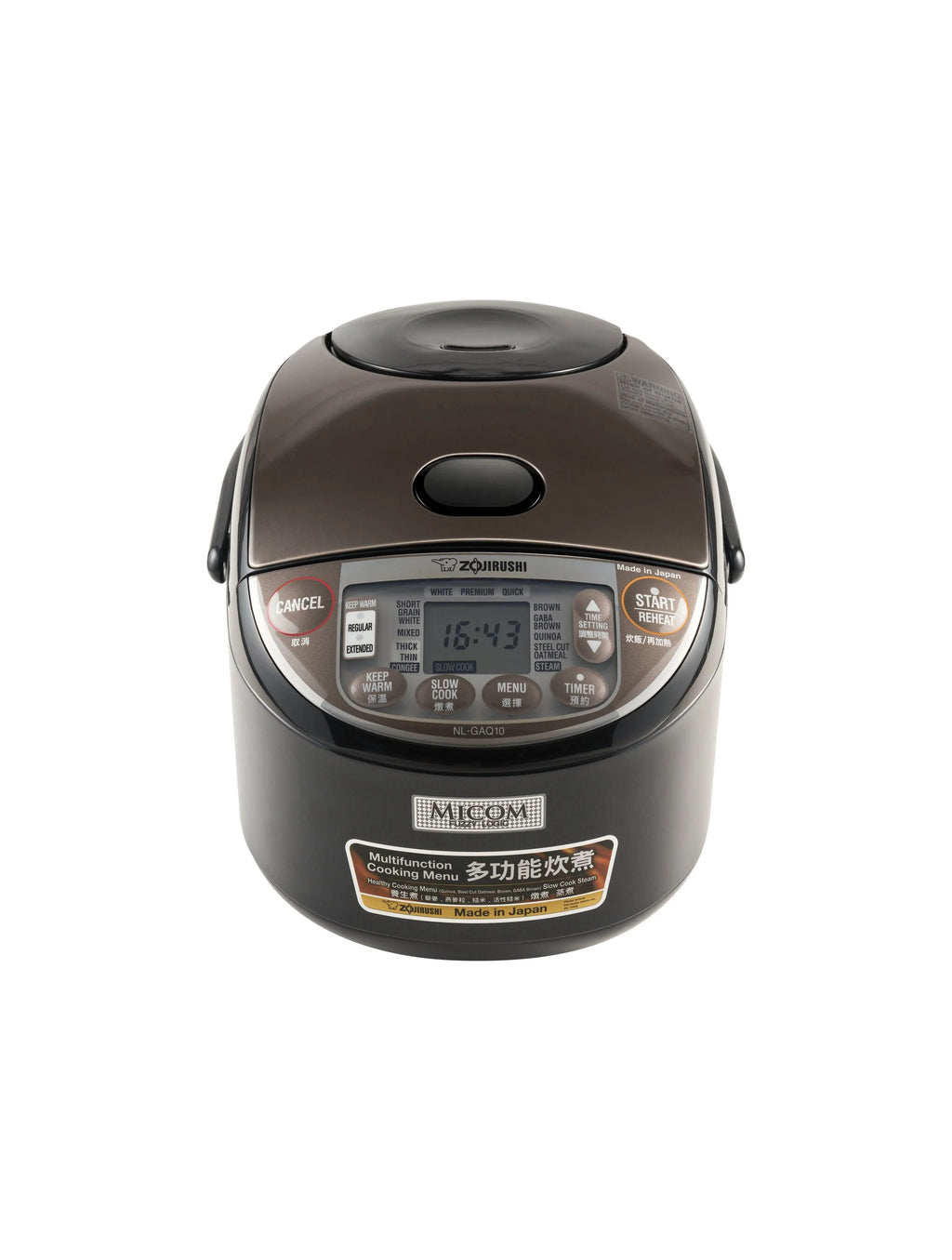 Zojirushi MICOM Rice Cooker 5.5-Cup NL-GAQ10 | Fuzzy Logic | Made in Japan | AU Model