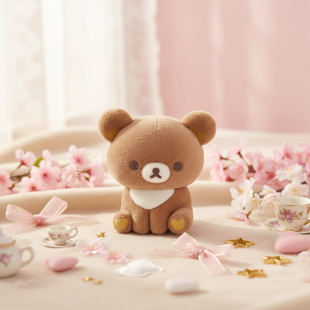 Chairoikoguma Mascot Lifestyle Photo