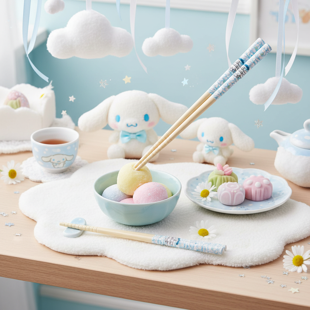 Cinnamoroll Chopsticks - Sweet Style