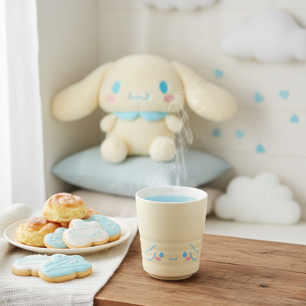 Cinnamoroll Teacup - Cozy Tea Time (No Handle)