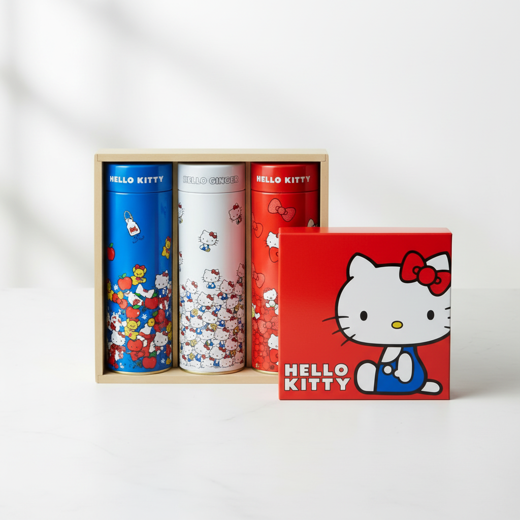 Hello Kitty Tea Gift Set with Box