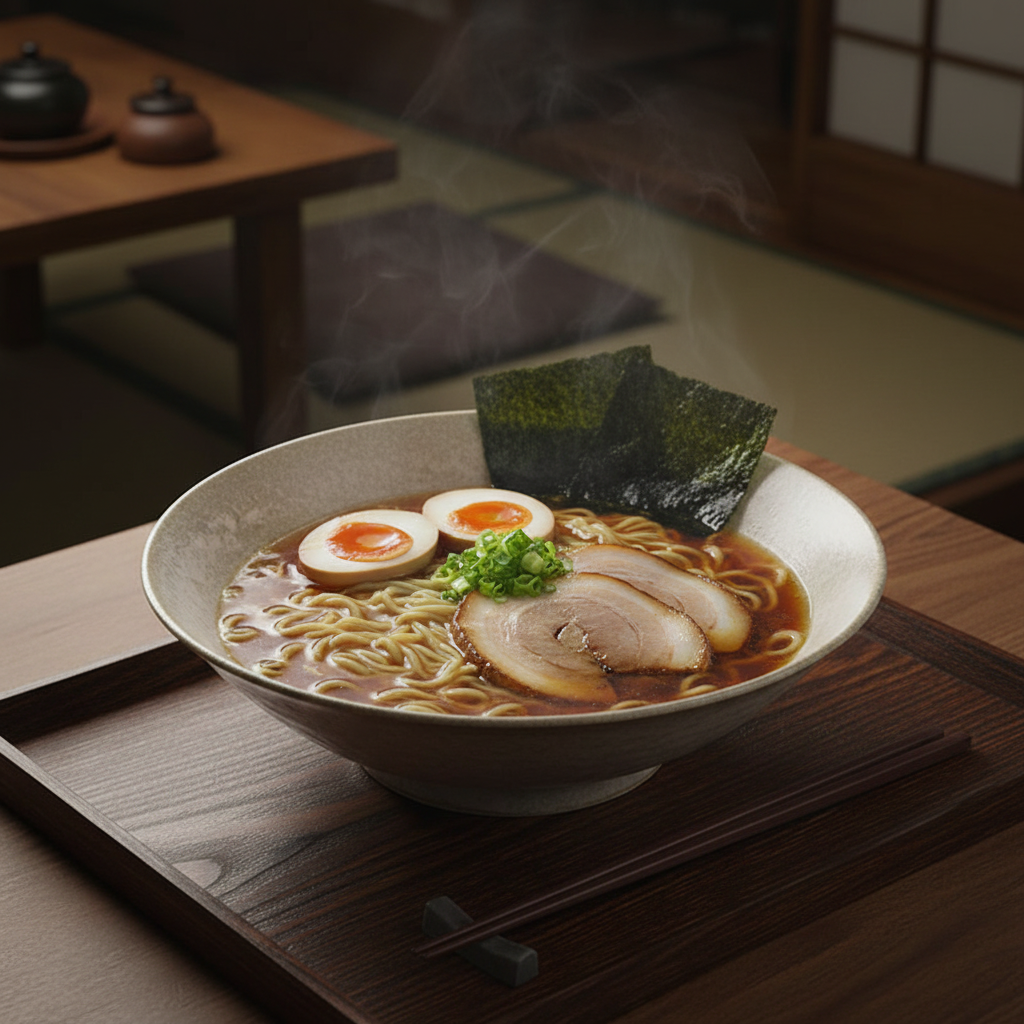 Ramen Filled Shot