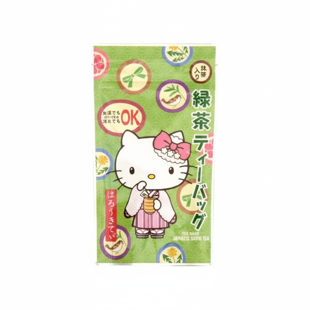 Sanrio Hello Kitty Green Tea Bags - Halal
