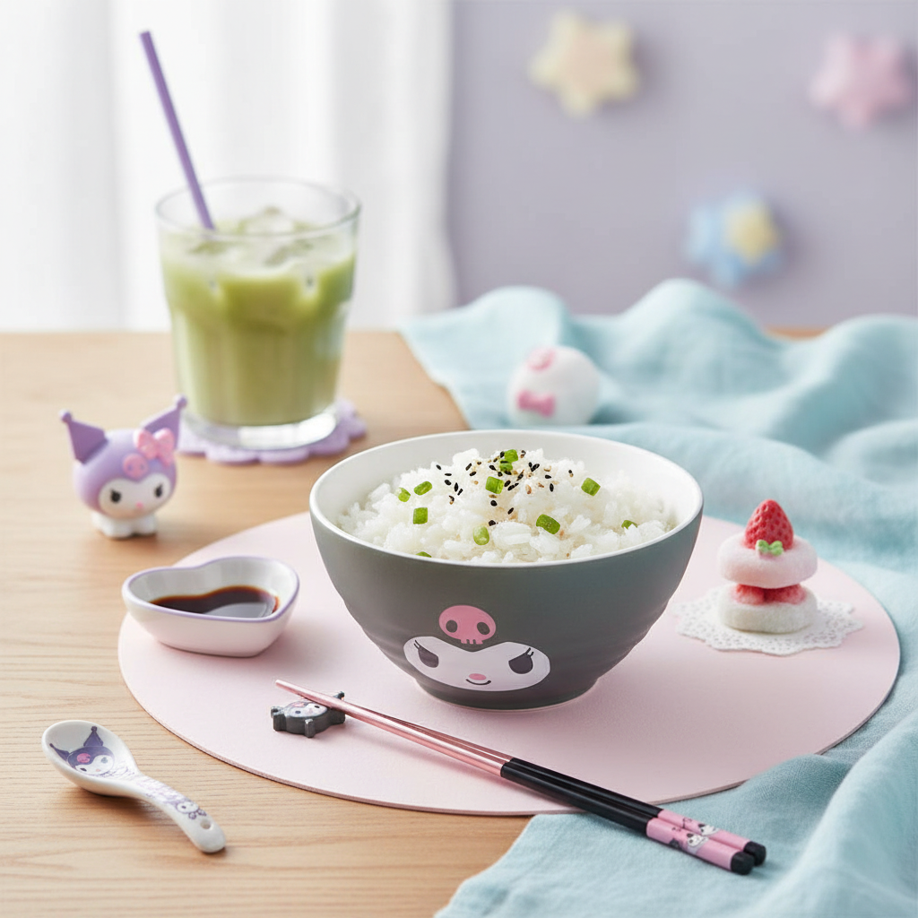 Sanrio Kuromi Rice Bowl