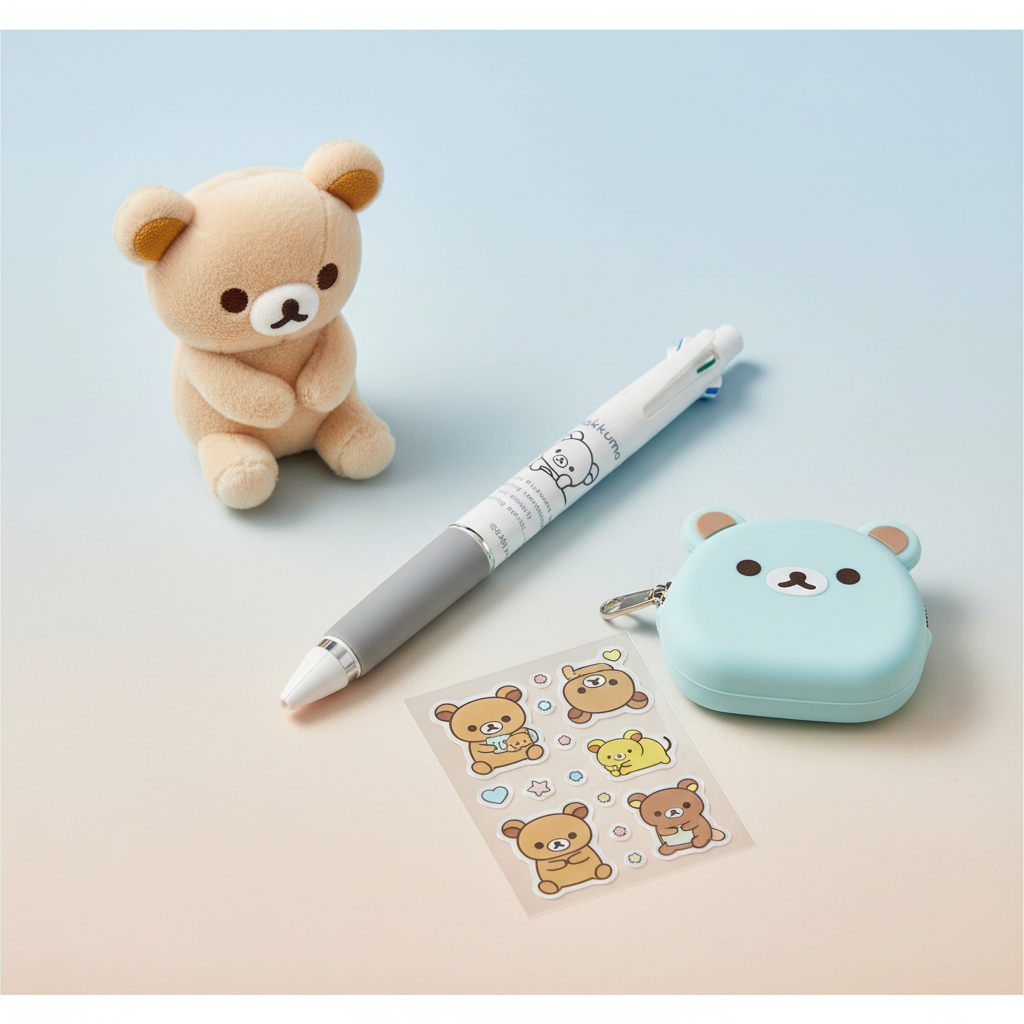 San-X Rilakkuma White Jetstream 4&1 Multi Pen+Pencil