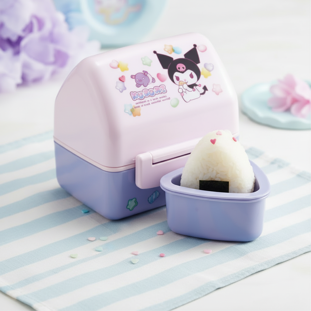 Sanrio Kuromi Antibacterial Lunch Box (For Onigiri)