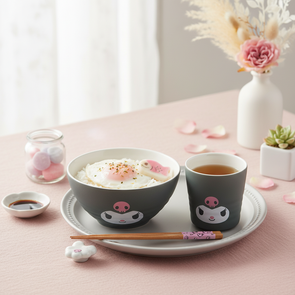 Sanrio Kuromi Rice Bowl