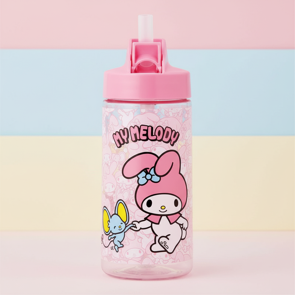 Sanrio My Melody Straw Bottle (500ml)