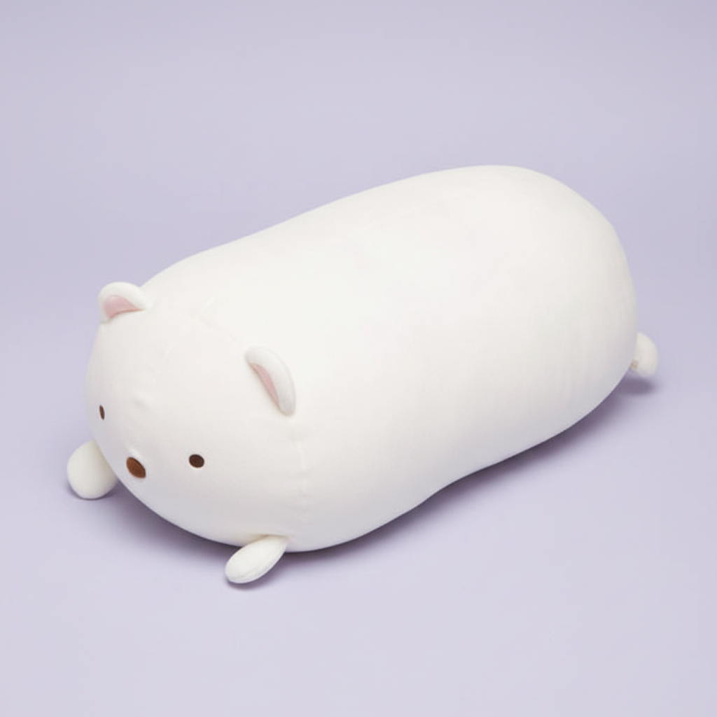 Shirokuma Polar Bear Body Pillow studio shot
