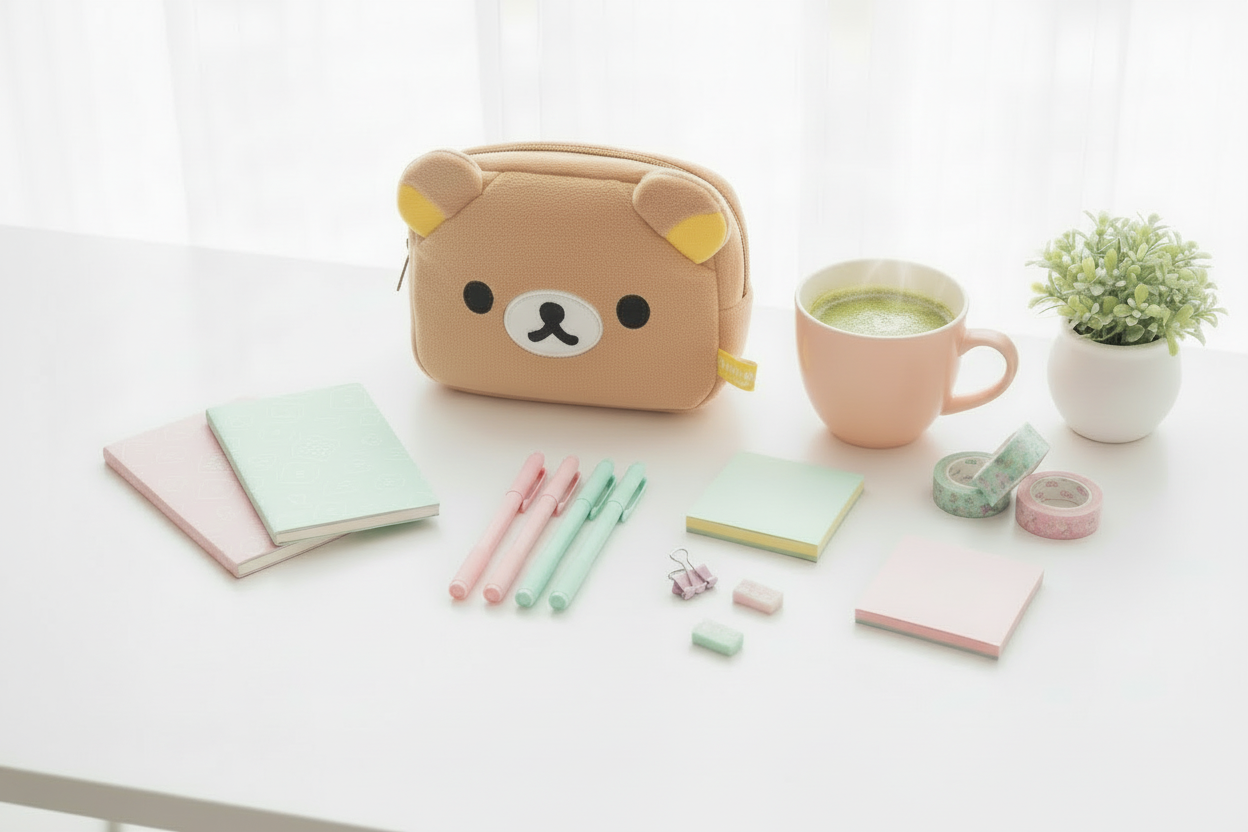 San-X Rilakkuma Plush Multi Case