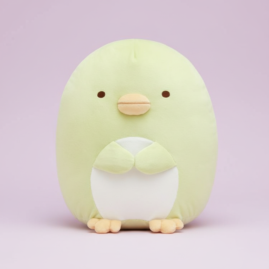 Penguin? Plush studio shot