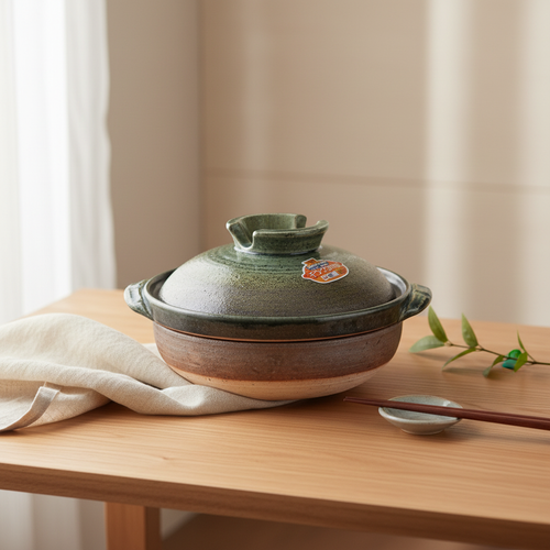 Banko Yaki Nanban Beadro donabe clay pot Japanese aesthetic