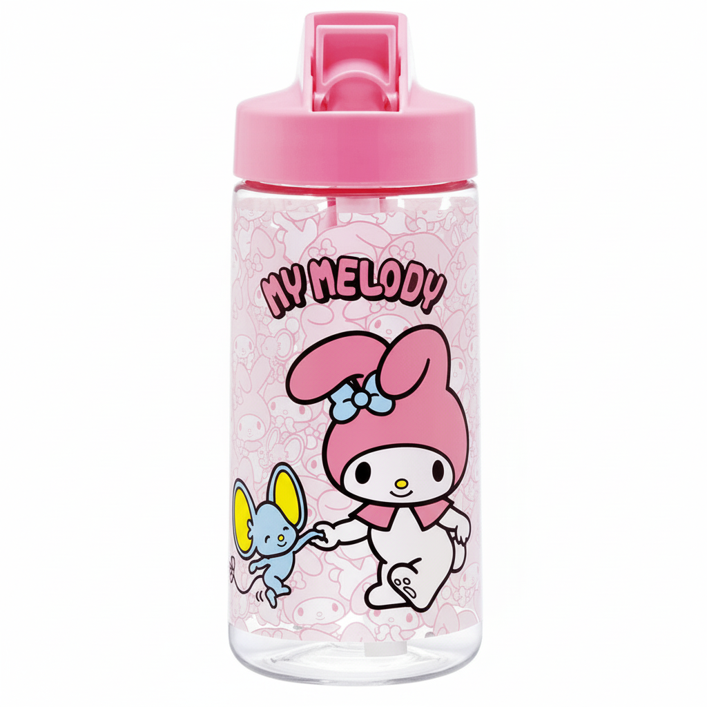 Sanrio My Melody Straw Bottle (500ml)