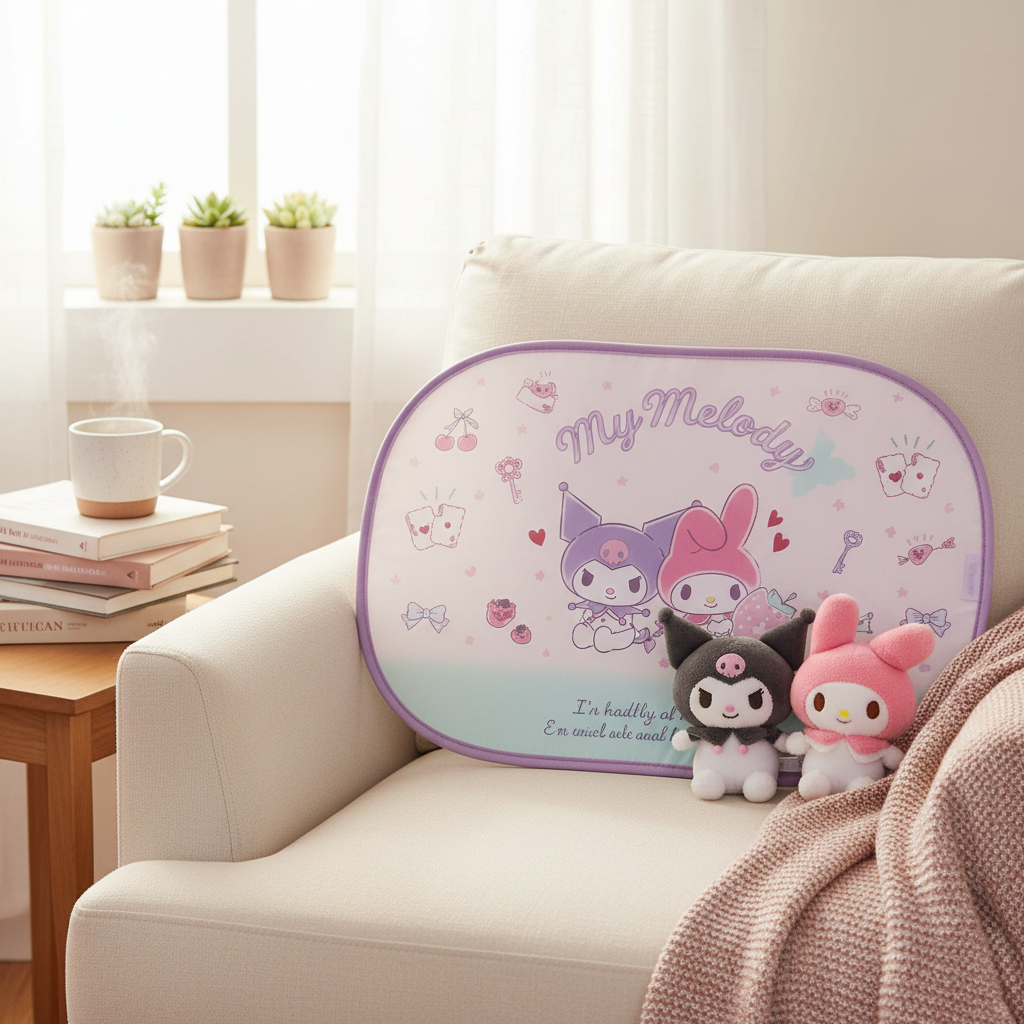 Sanrio My Melody Car Sun Shade