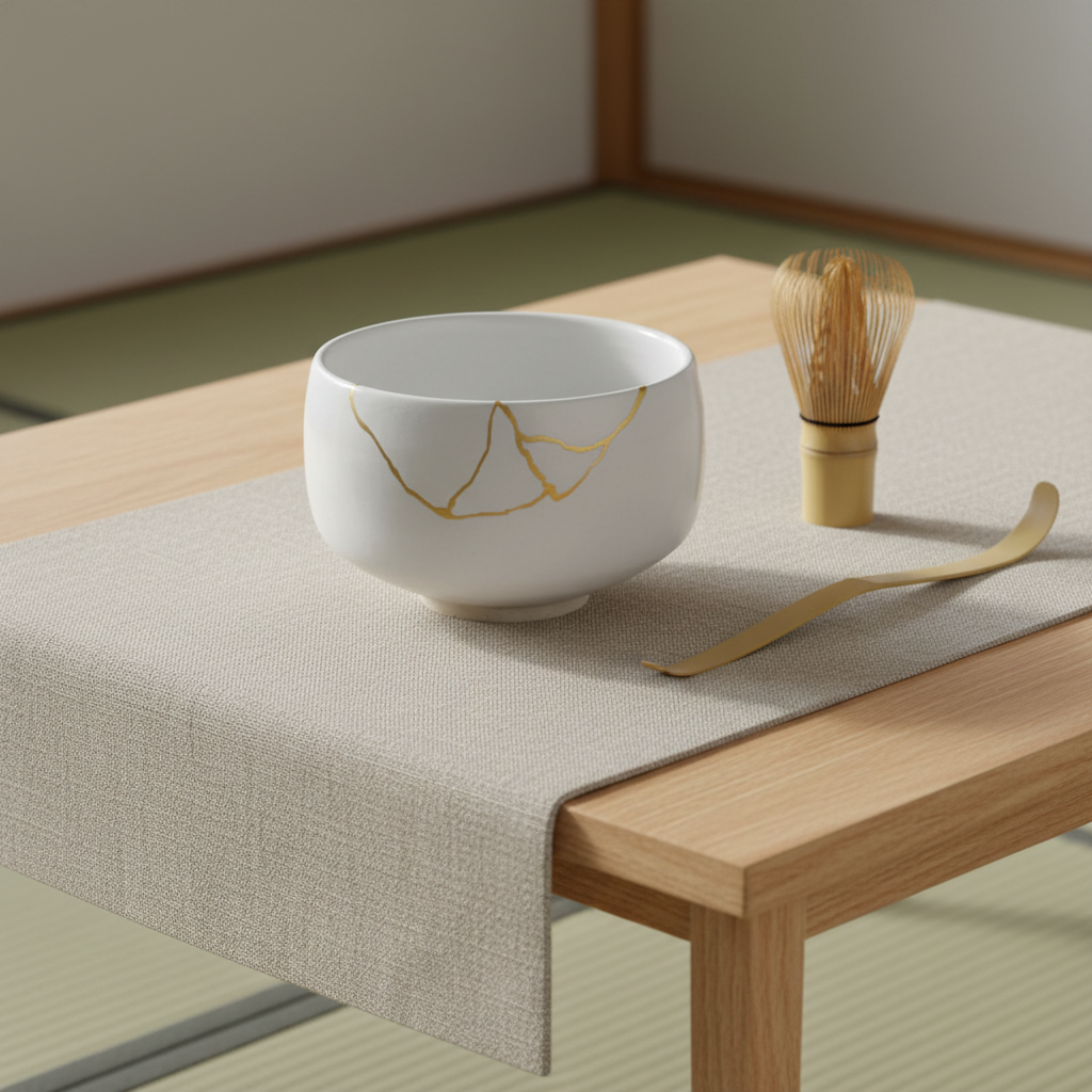 Chabudai Tea Ceremony Shot