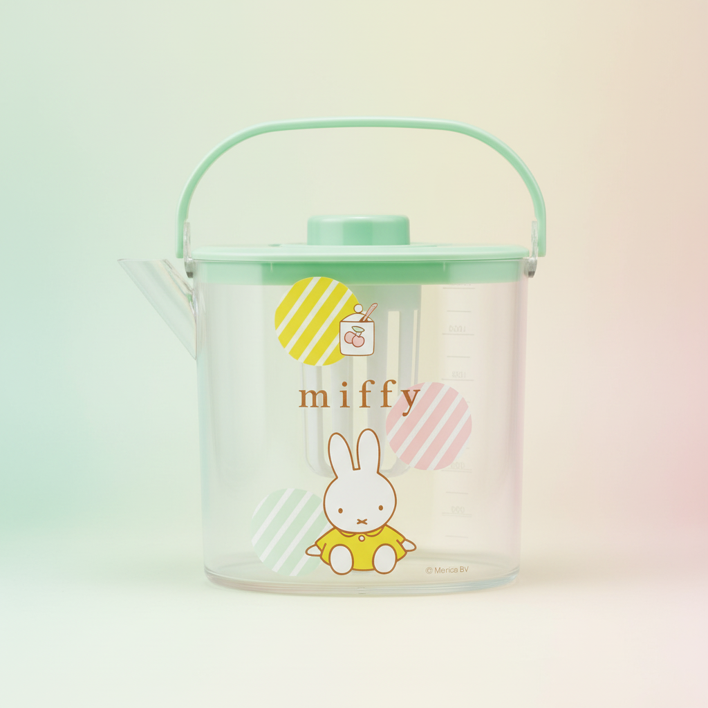 Miffy Cold Tea Pot With Tea Strainer