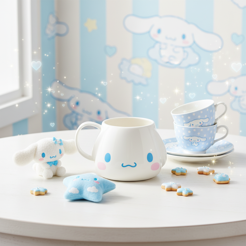 Sanrio Cinnamoroll Mug (Die-Cut)