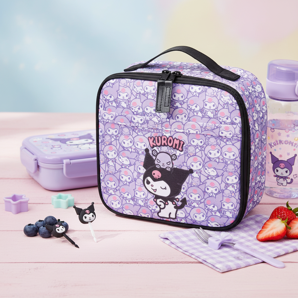 Sanrio Kuromi Lunch Bag (3.4L)