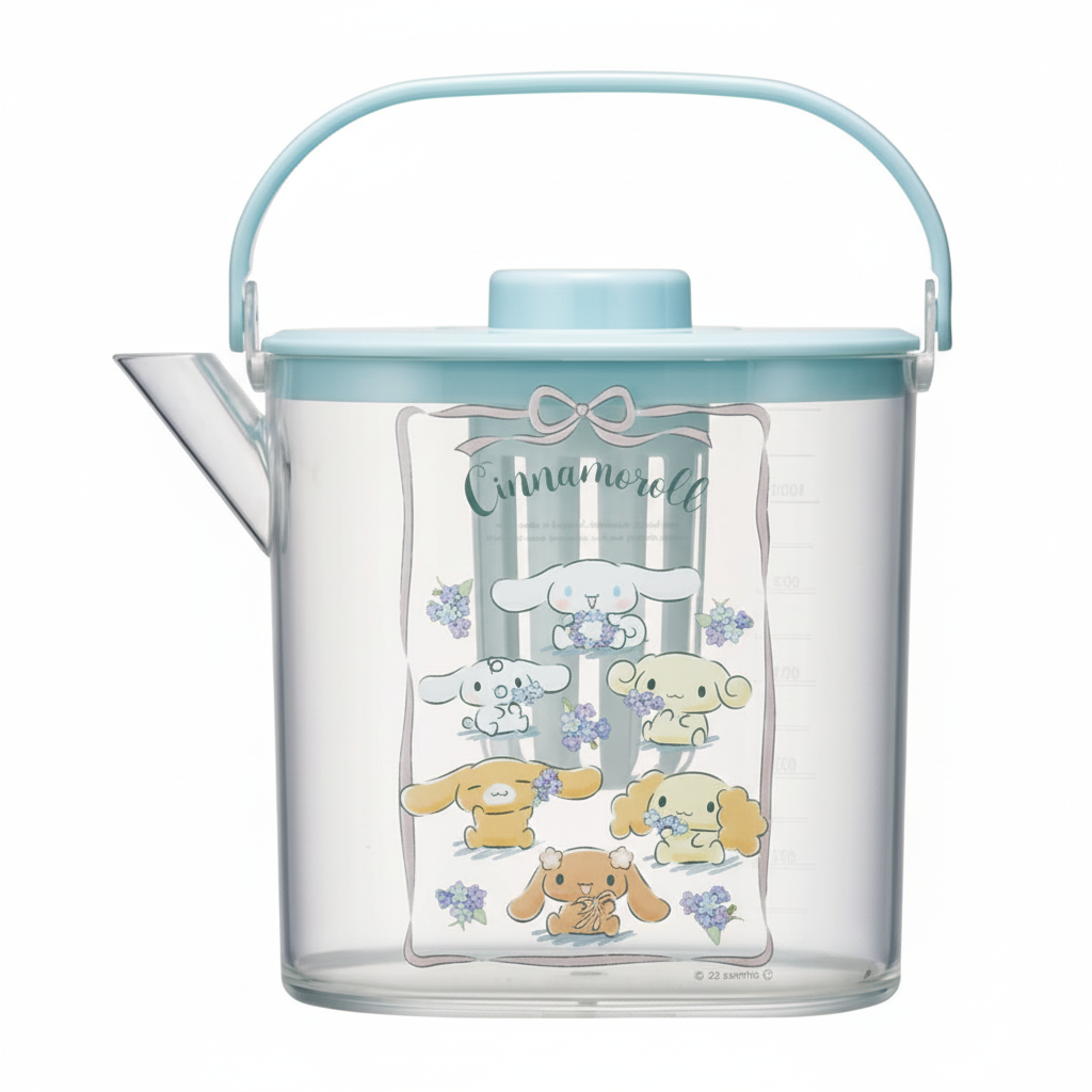 Sanrio Cinnamoroll Cold Tea Pot With Tea Strainer