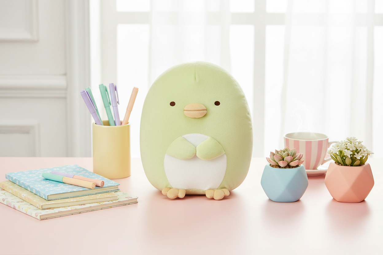Penguin? Plush lifestyle photo