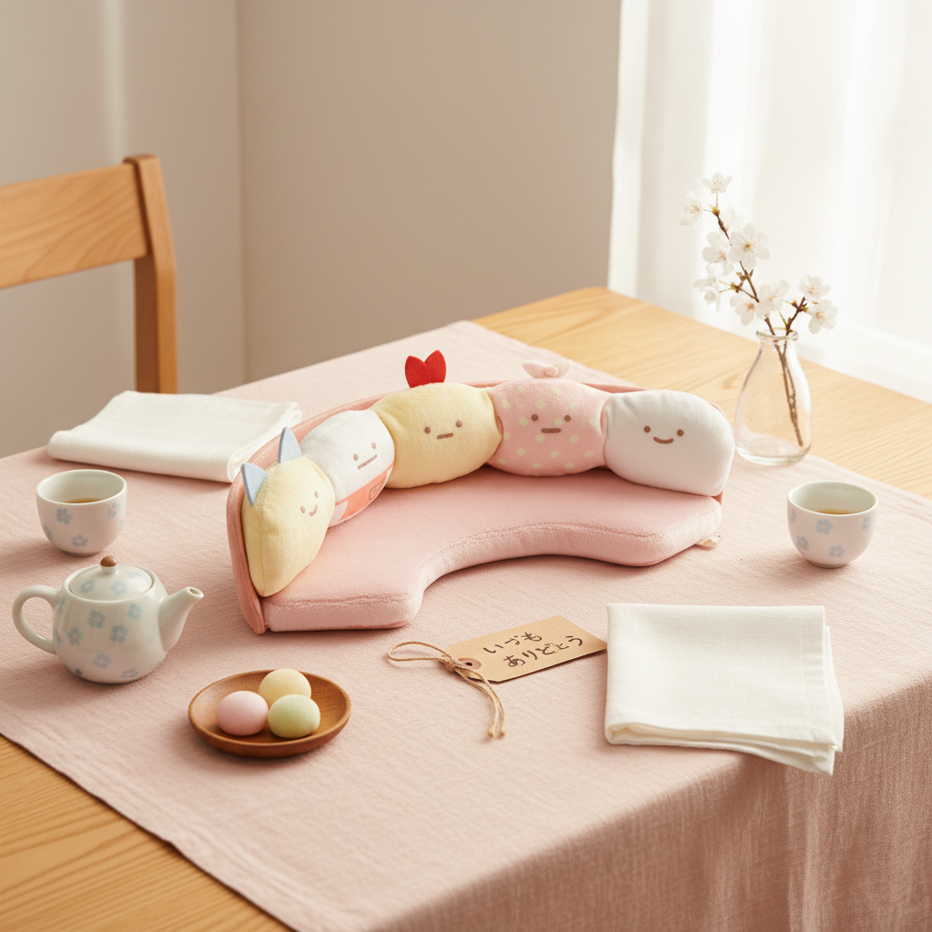 Sumikko Gurashi Deluxe Minikko Sofa Plush cozy scene