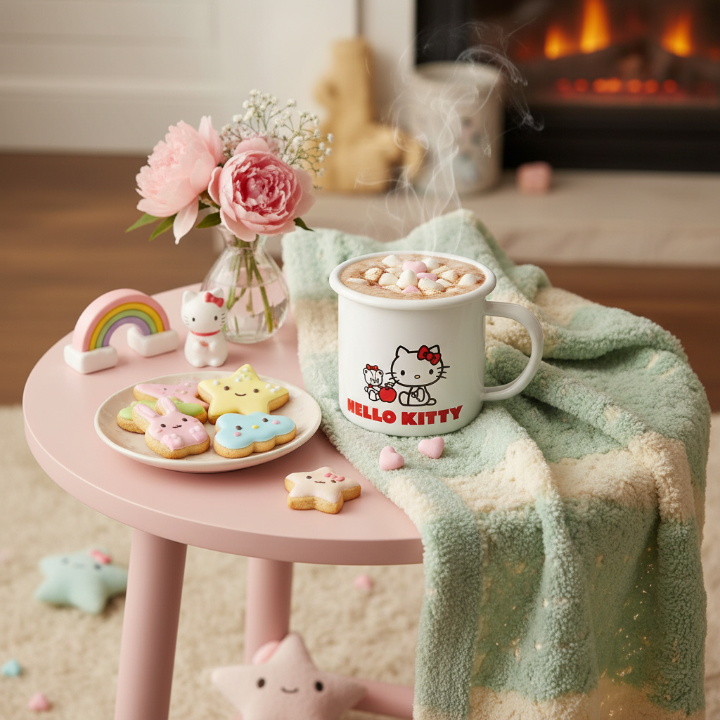 Sanrio Hello Kitty Mug (Enamel)
