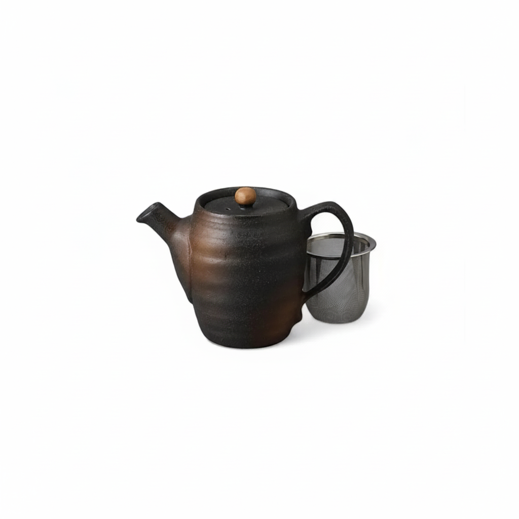 Igabuki Ceramic Teapot – plain white background product shot