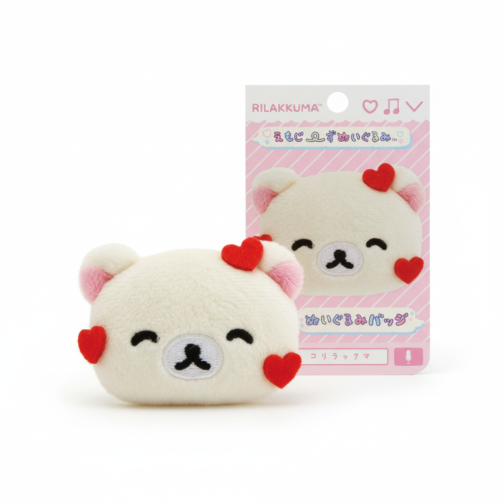 Korilakkuma Badge with Package