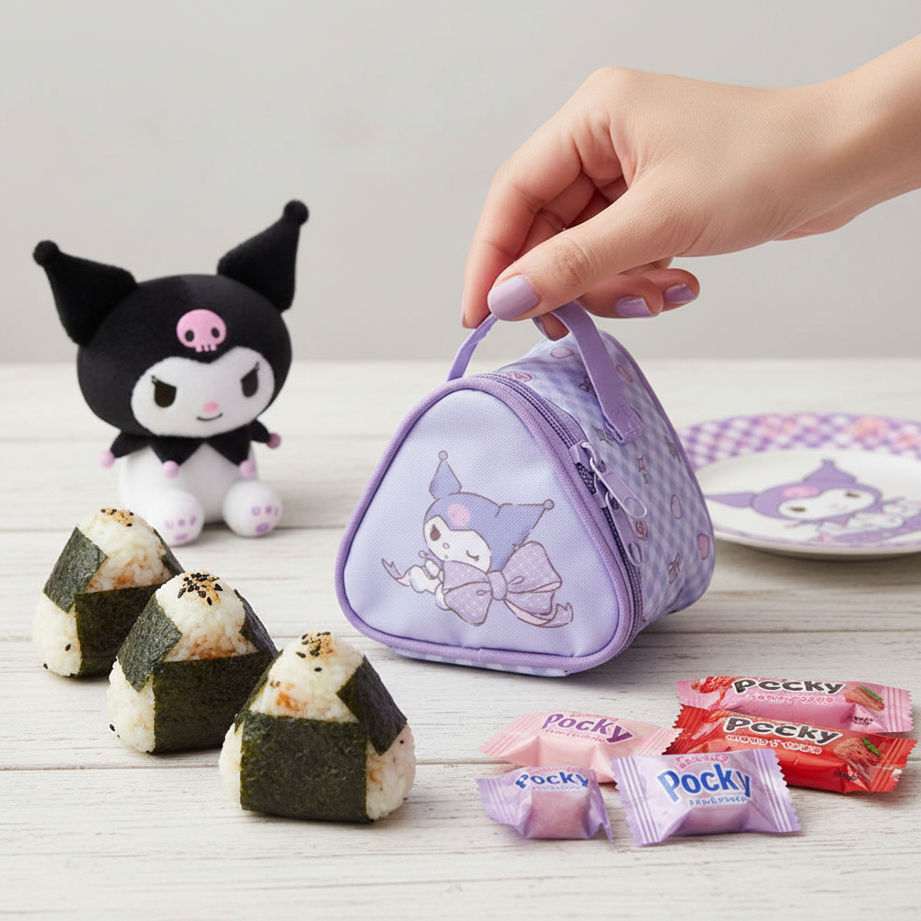 Kuromi Lunch Bag - Lifestyle (Correct Small Size)