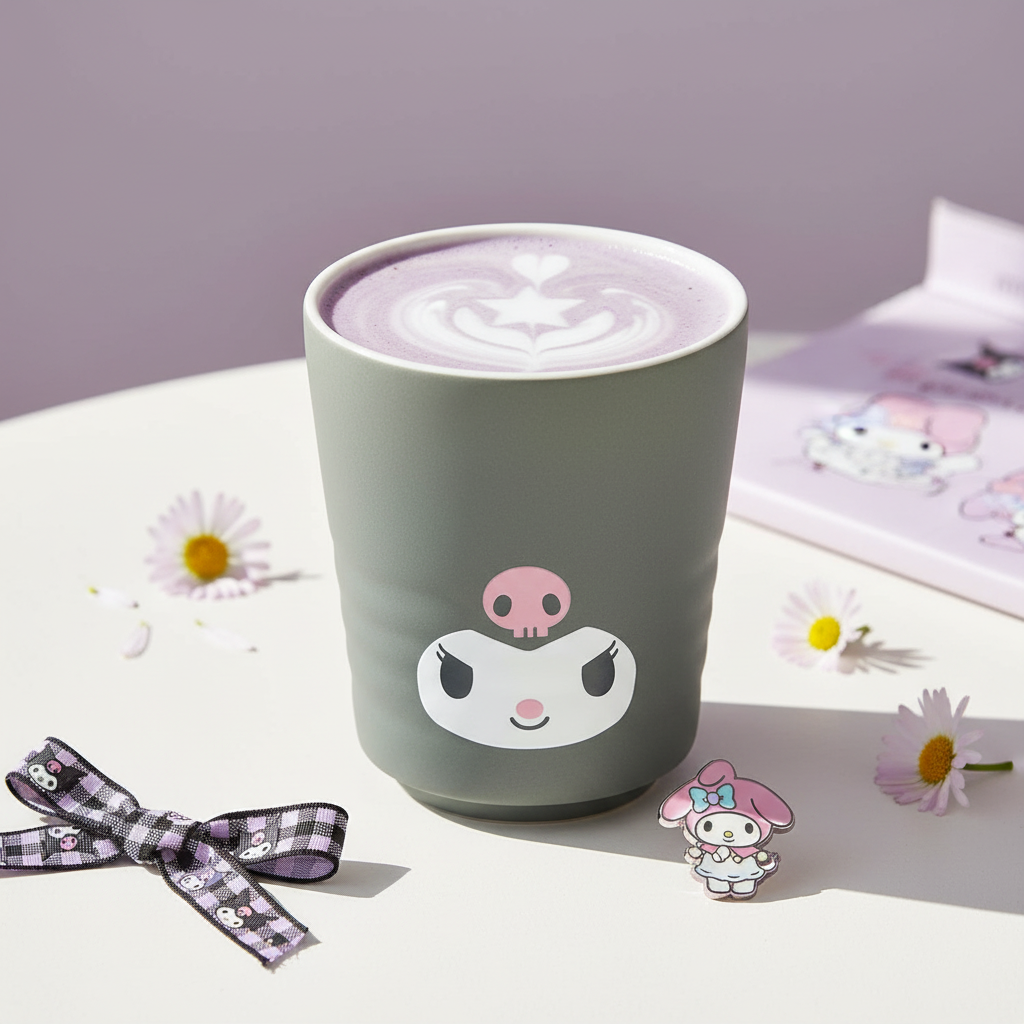 Kuromi Teacup - Bright & Airy