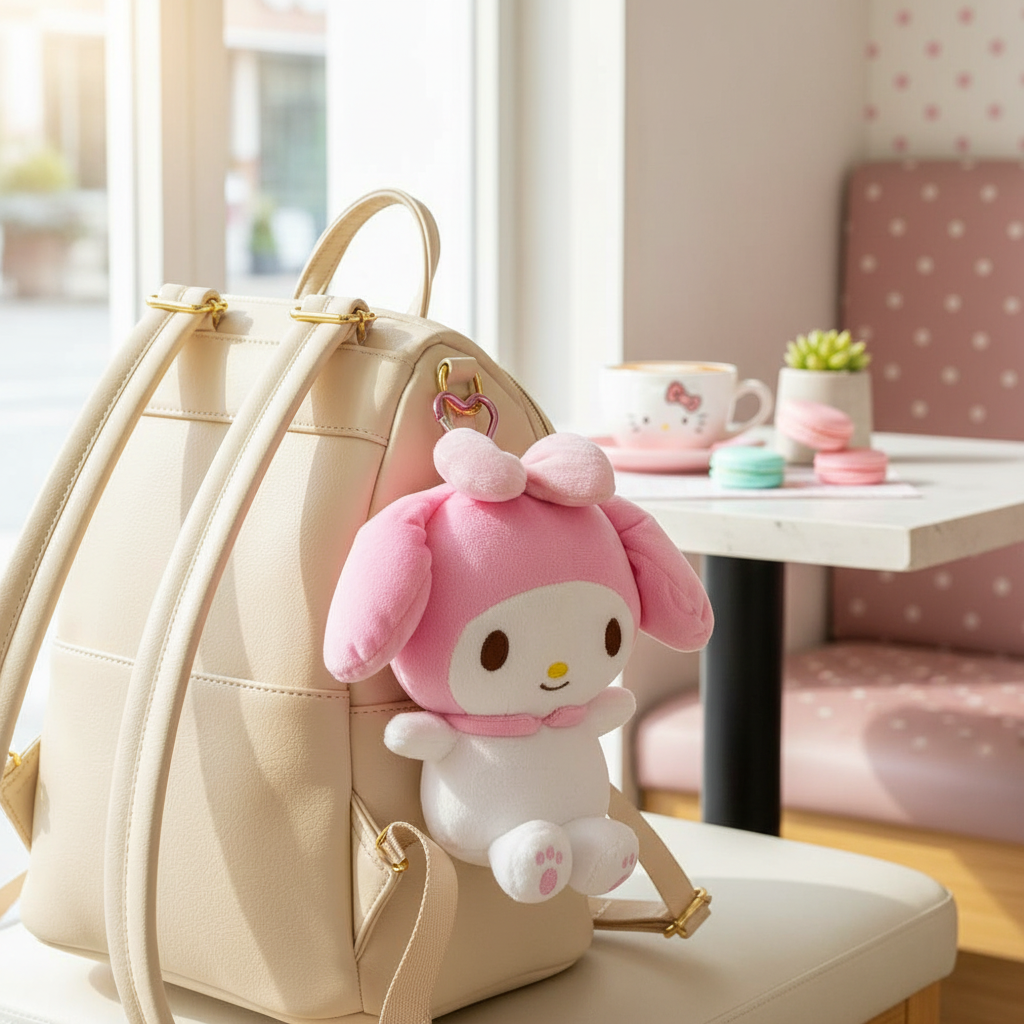 My Melody Pouch - Lifestyle with Bag