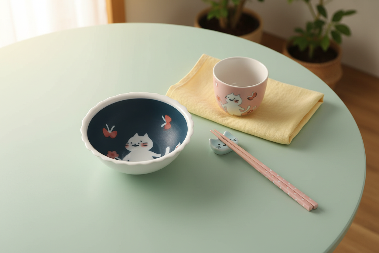 Neko to Nichiyobi Bowl – Kawaii Dining Lifestyle v2